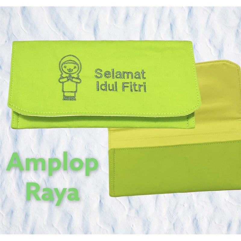 Fawn’G Handmade - Money Pouch BORDIR Lebaran / Dompet idul Fitri / Amplop Ramadhan