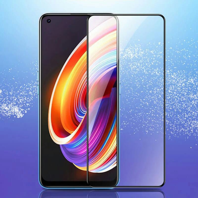 ANTIGORES KACA 9H REALME 7/ 7i  FULL COVER BEST QUALITY  TEMPERED GLASS