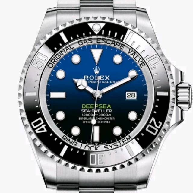 Jam Tangan Pria Rolex DeepSea Sea-Dweller Swiss Eta 1:1 Original