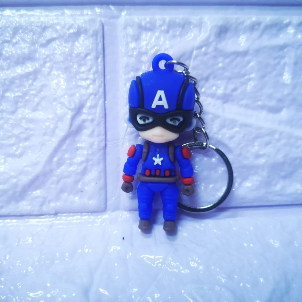 GANTUNGAN KUNCI UNIK KARAKTER /  SUPERHERO MARVEL AVENGERS / GANTUNGAN LUCU-3