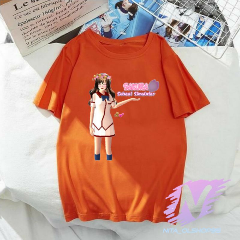 kaos sakura school simulator terbaru baju kaos anak sakura