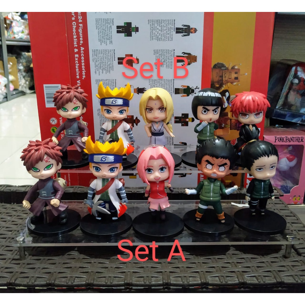 Action Figure Naruto set 5 pcs Figure Anime