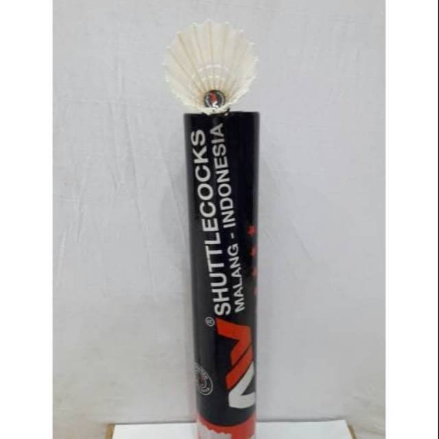 Shuttlecock / Cock / Kok / Bola Badminton / Bulutangkis AW Hitam Original