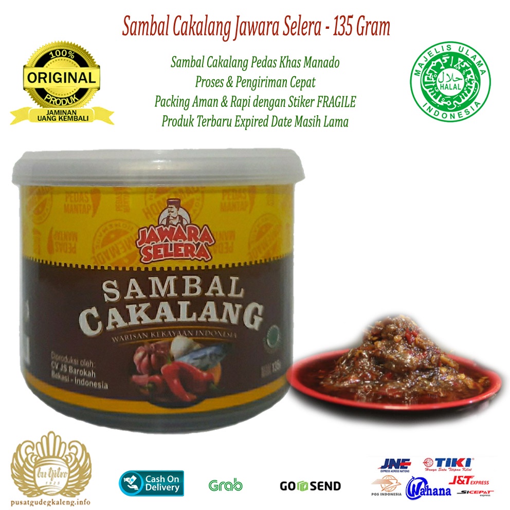 

Sambal Cakalang Jawara Selera - 135Gram