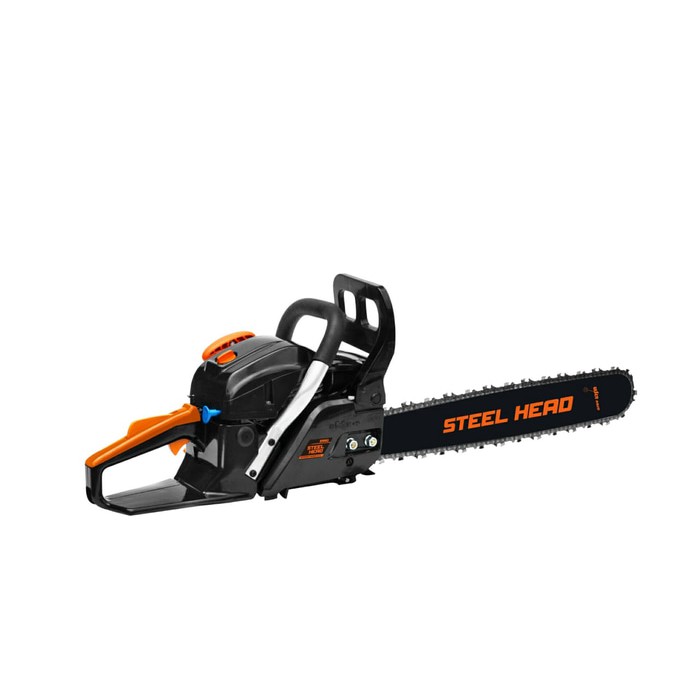 Chainsaw mesin potong kayu STEEL HEAD 22” laser