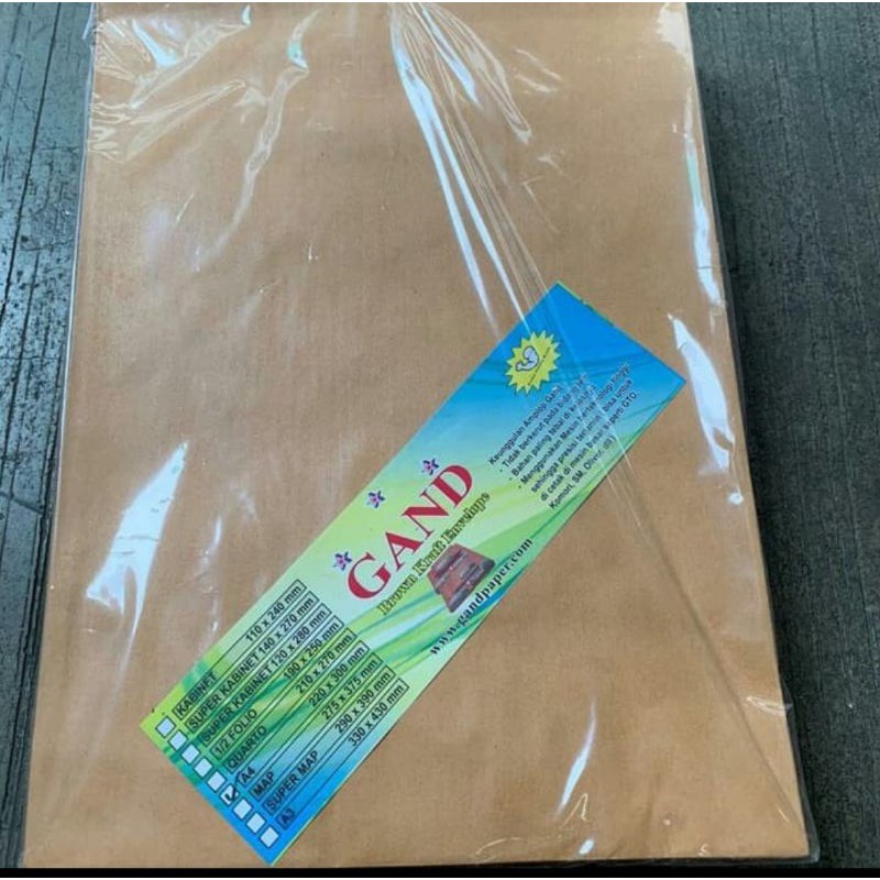 

amplop coklat polos a4 1pcak