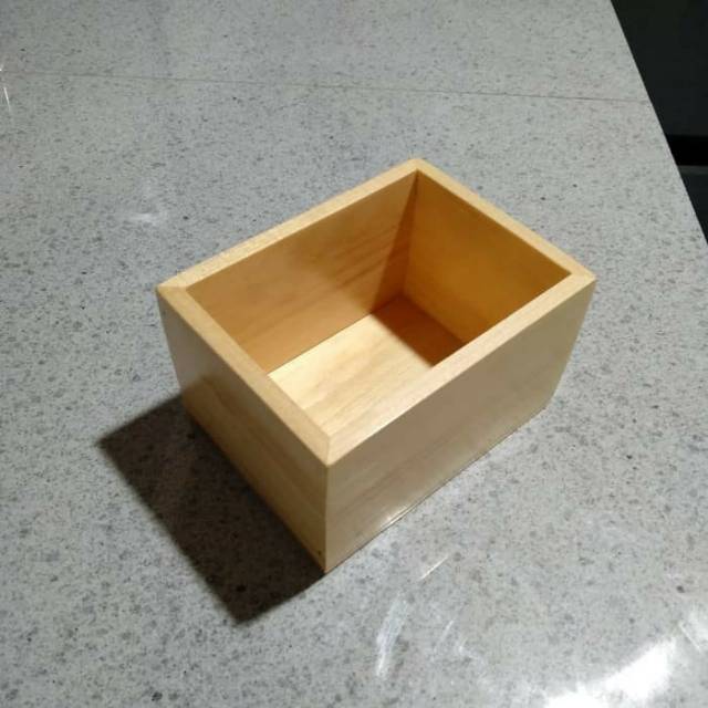 Nampan Mini / Tray Mini / Baki Kayu Pinus Mini Serbaguna 10 x 7 x 6,5