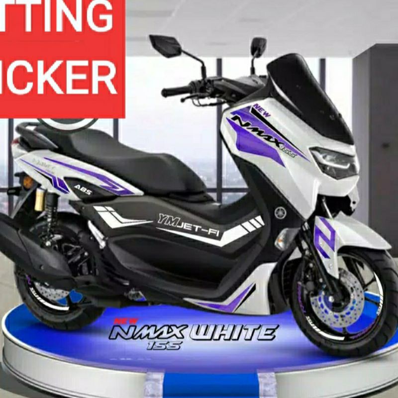 Striping cutting sticker new nmax YMjet-FI 5 pilihan warna sticker