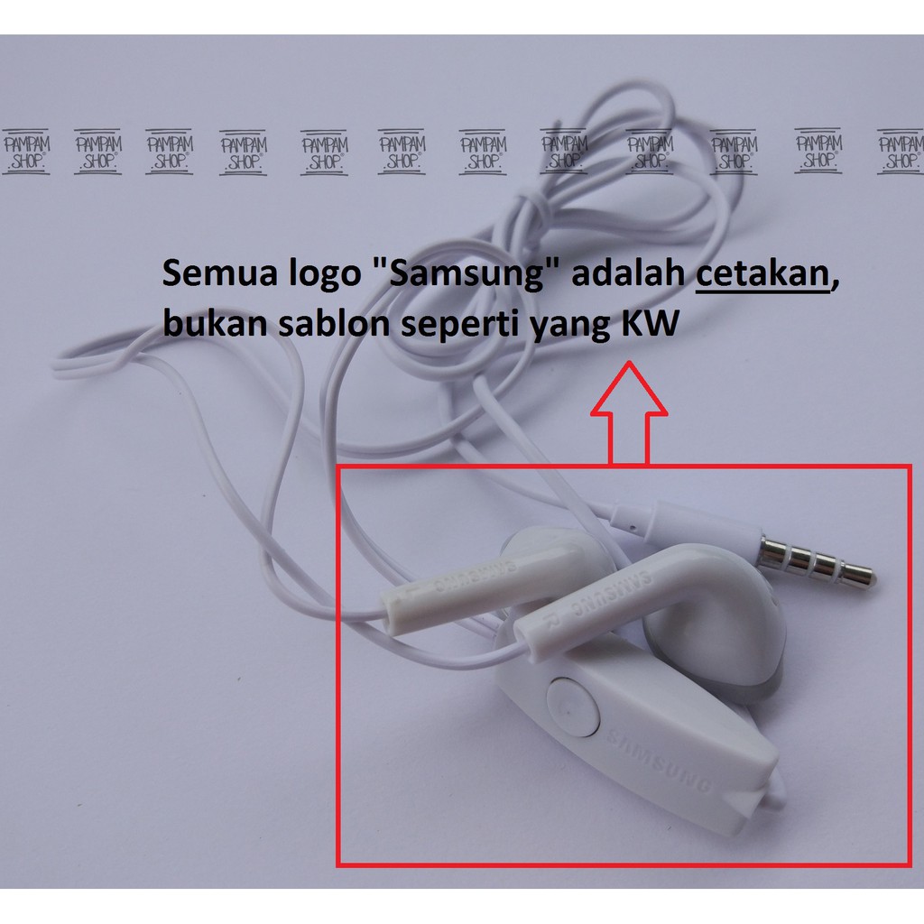 Headset Handsfree Earphone Samsung Galaxy J1, J2, J3 , J5, J7, Ace Original HS330 | Smule, HS 330