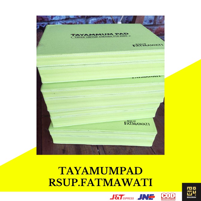 TAYAMUM PAD RSUP. FATMAWATI PERLENGKAPAN ALAT SHOLAT PASIEN RUMAH SAKIT MUSLIM PRIA WANITA