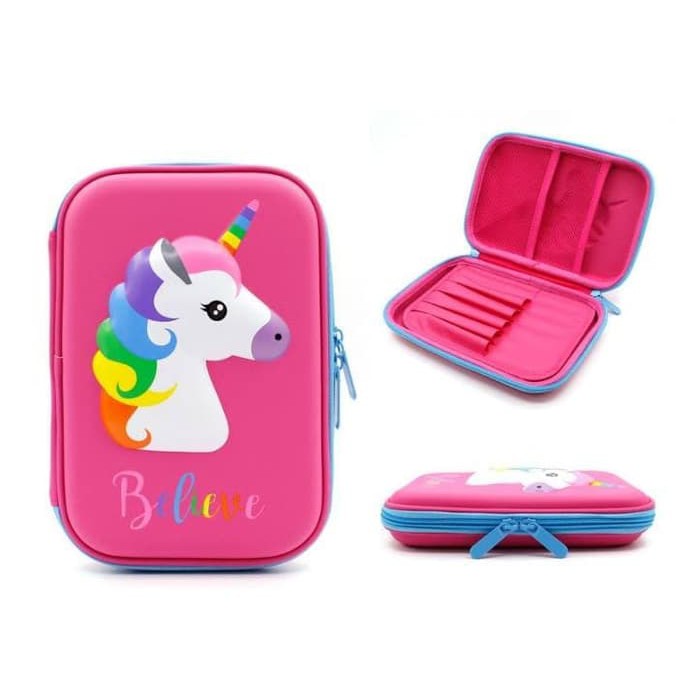 

KOTAK PENSIL SMIGGLE LOOK ALIKE - UNICORN PINK IMPORT