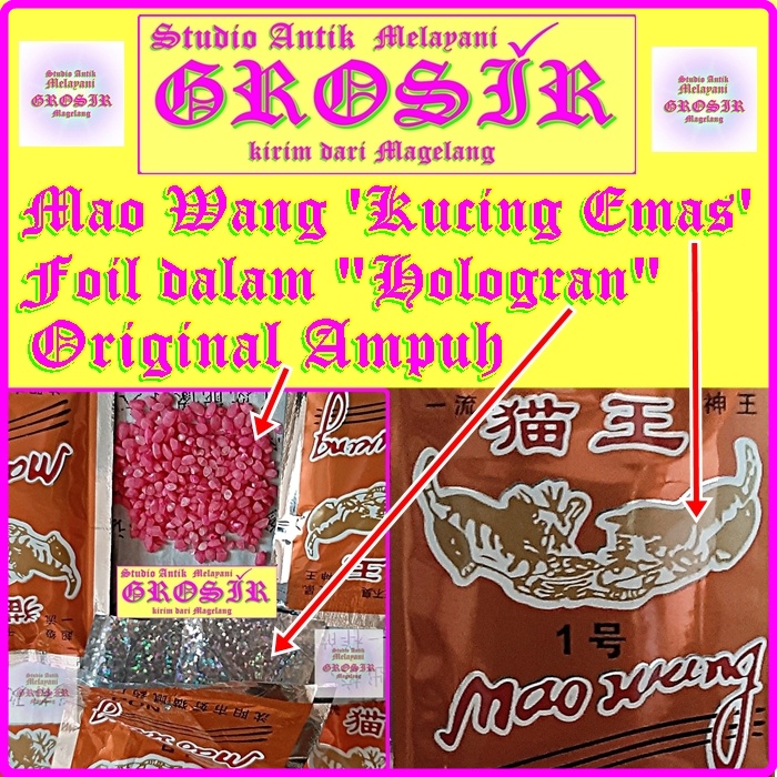 RACUN TIKUS MAO WANG ORANGE 18760 - MAO WANG HOLOGRAM - MAO WANG KUCING EMAS - MAO WANG ORANGE - MAO