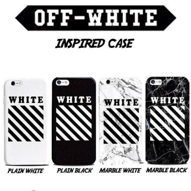 Custom case off white