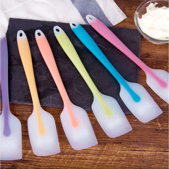 Spatula / Sodet Teflon Medium Solet Silicone Tahan Panas - 21 CM - Food Grade