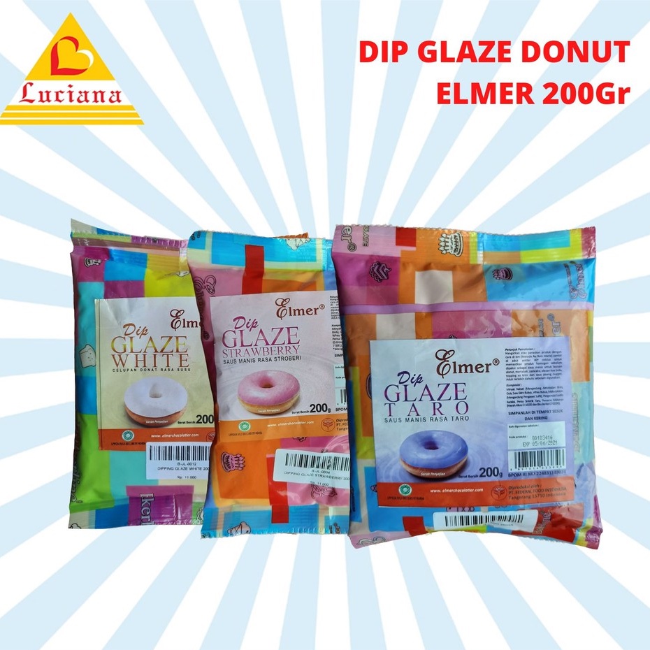 Glaze Donat/Topping Donat Elmer 200gr