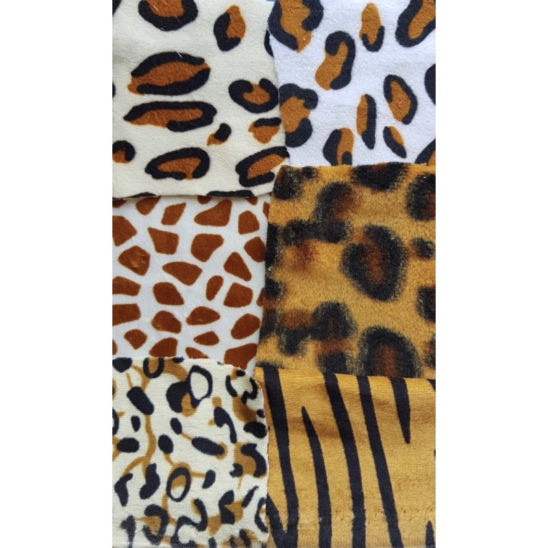 Kain bulu motif / velboa / rasfur / boneka Shopee Indonesia