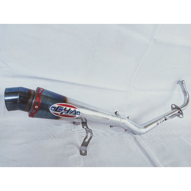 Knalpot Racing Cha Bluemoon Mio sporty Mio smile Mio gt Mio soul Mio m3 Mio fino Extride Mio j