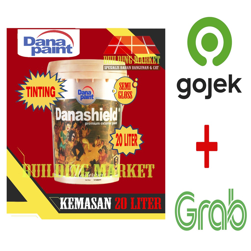 CAT TEMBOK TINTING DANA PAINT DANASHIELD EXTERIOR 20 LITER