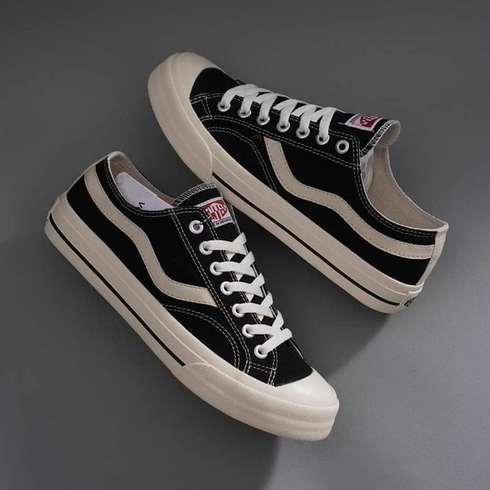 Sepatu Vantela Basic low Black Natural original Sepatu Vantela original 100%