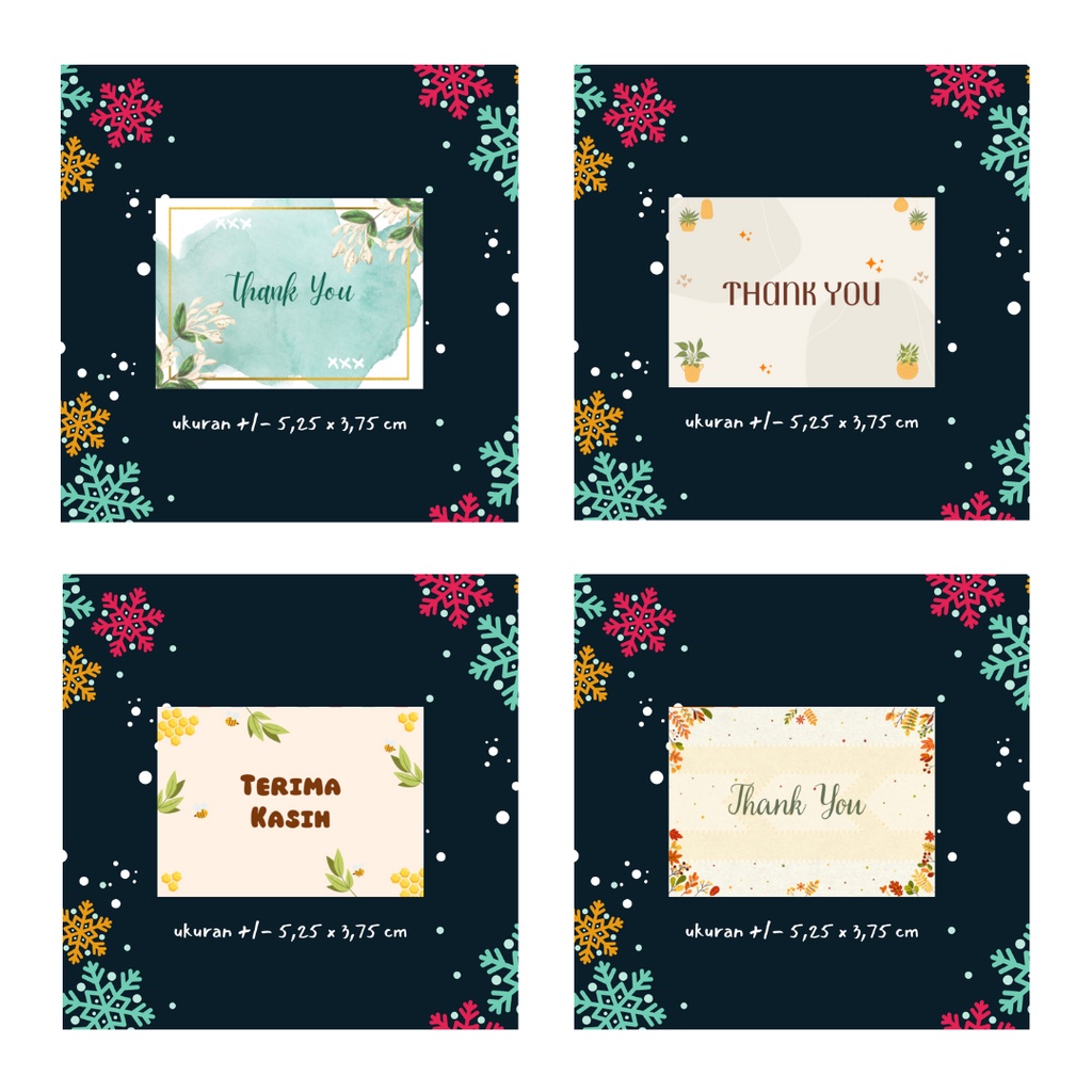 

Sticker Thank You Hampers Olshop