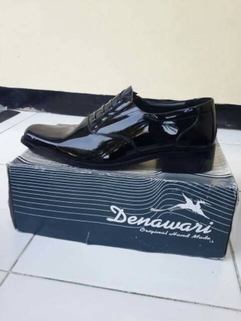 GROSIR SEPATU PDH KULIT/SEPATU PDH SATPAM/GURU