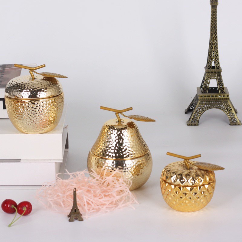 pajangan buah-buahan jar candy perhiasan dll bahan keramik import