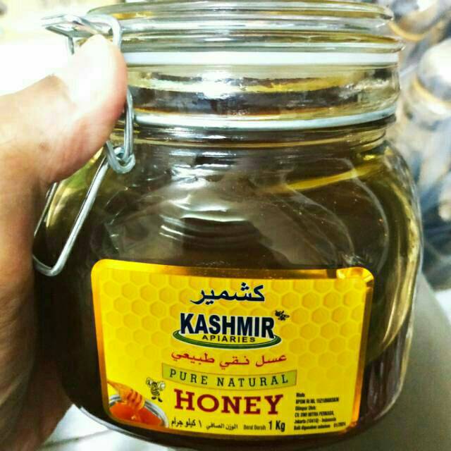 

Gameela Madu Kashmir Apiaries Pure Natural Honey 1 Kg Kasmir Murni BPOM