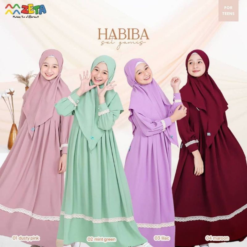 Gamis Anak Habiba Zeta Outfit