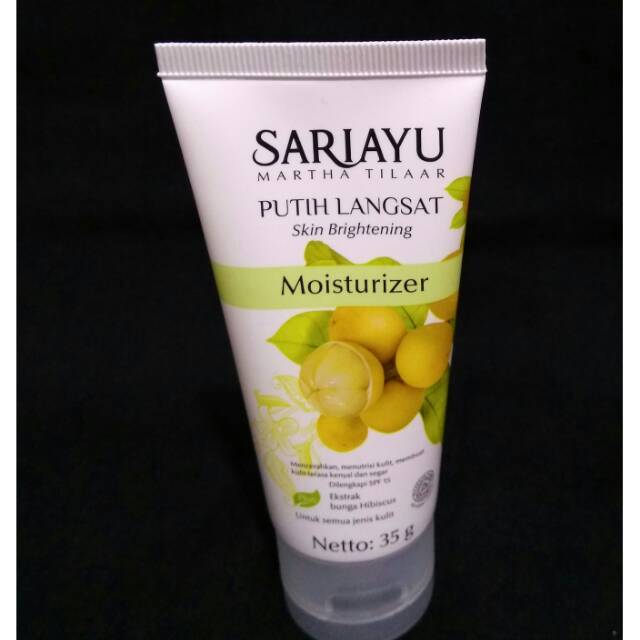 Sariayu moisturizer putih Langsat