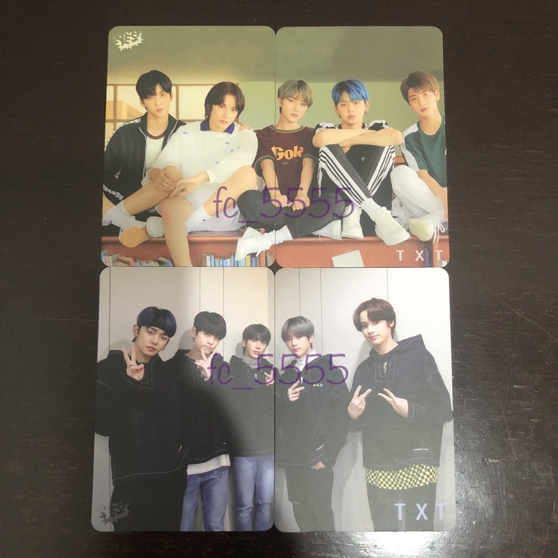 TXT photocard (yescard/yes card/official) OT5 yeonjun soobin beomgyu taehyun hyuka