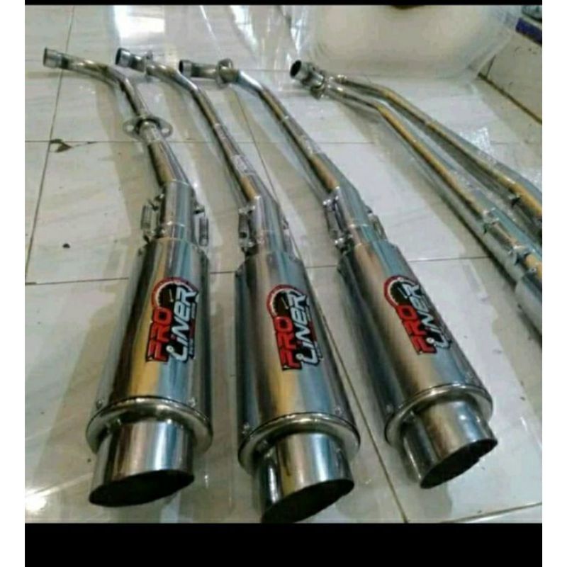 knalpot Pro Liner  all motor bebek, Jupiter, Supra, vega, Revo, grand dll yan