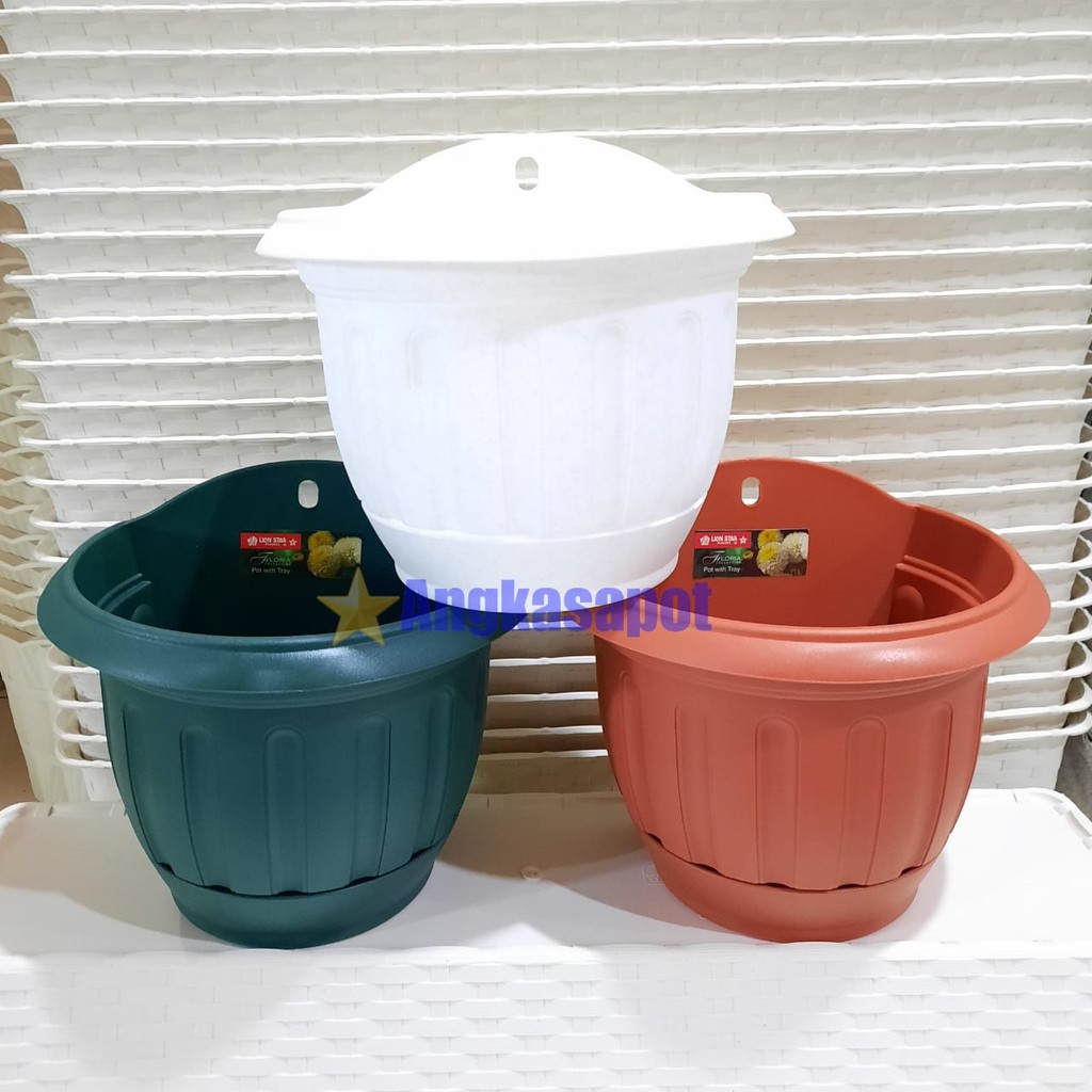 Pot Dinding Lotus Plus Tatakan Lion Star