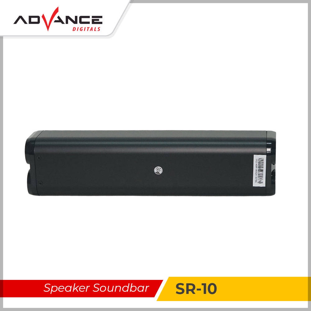 【READY STOCK】 Advance Speaker SoundbarPembicara Bar Home Theater Bluetooth SR10 Garansi Resmi