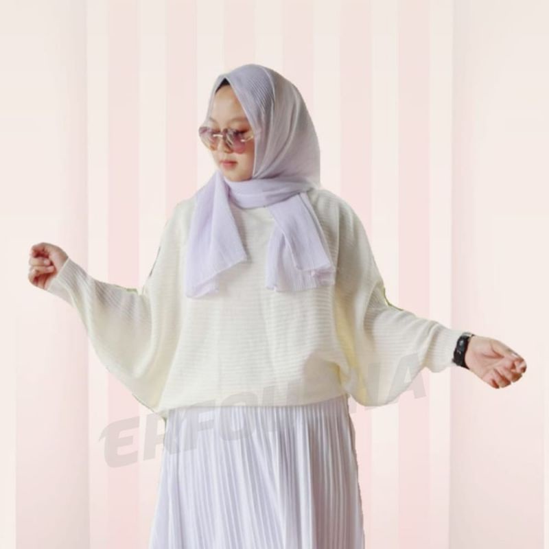 ZIKA batwing | sweater oversize | blouse rajut | lasperal fashion wanita | pakaian wanita