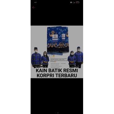kain batik korpri
