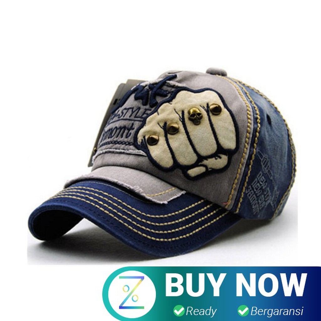 Topi Baseball Snapback New Style Jamont - G9910 - Dark Blue