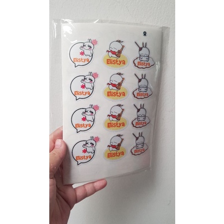 

STIKER NAMA DAN STICKER BAJU PESANAN