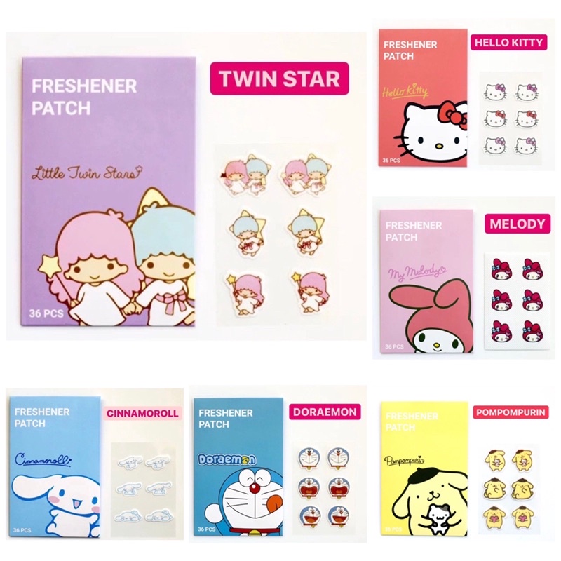 FRESHENER PATCH / STICKER AROMA MASKER / TEMPELAN MASKER / STIKER MASKER / STICKER MASKER BERAROMA /