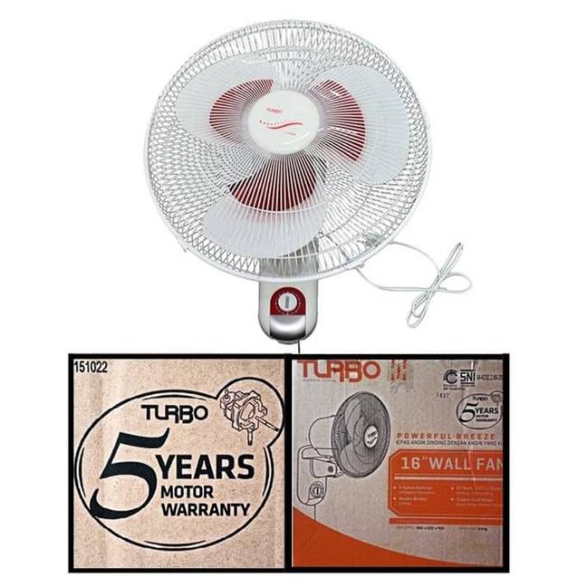 Jual Turbo Kipas Angin Dinding Wall Fan 16 Dual Blade Tornado Cfr 5889 By Philips Indonesia 4689