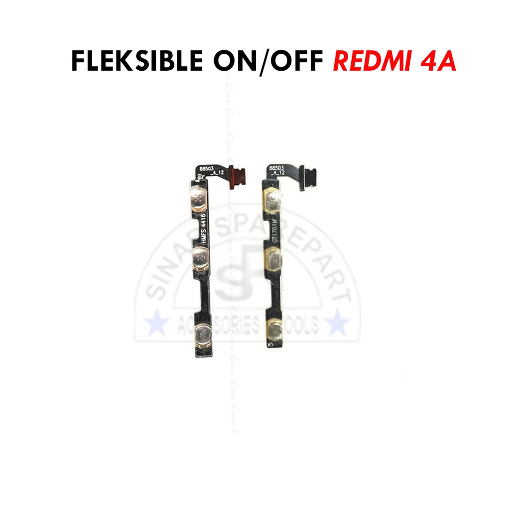 Power On Off Volume REDMI 4A Switch On/Off REDMI 4A Flexible Ori
