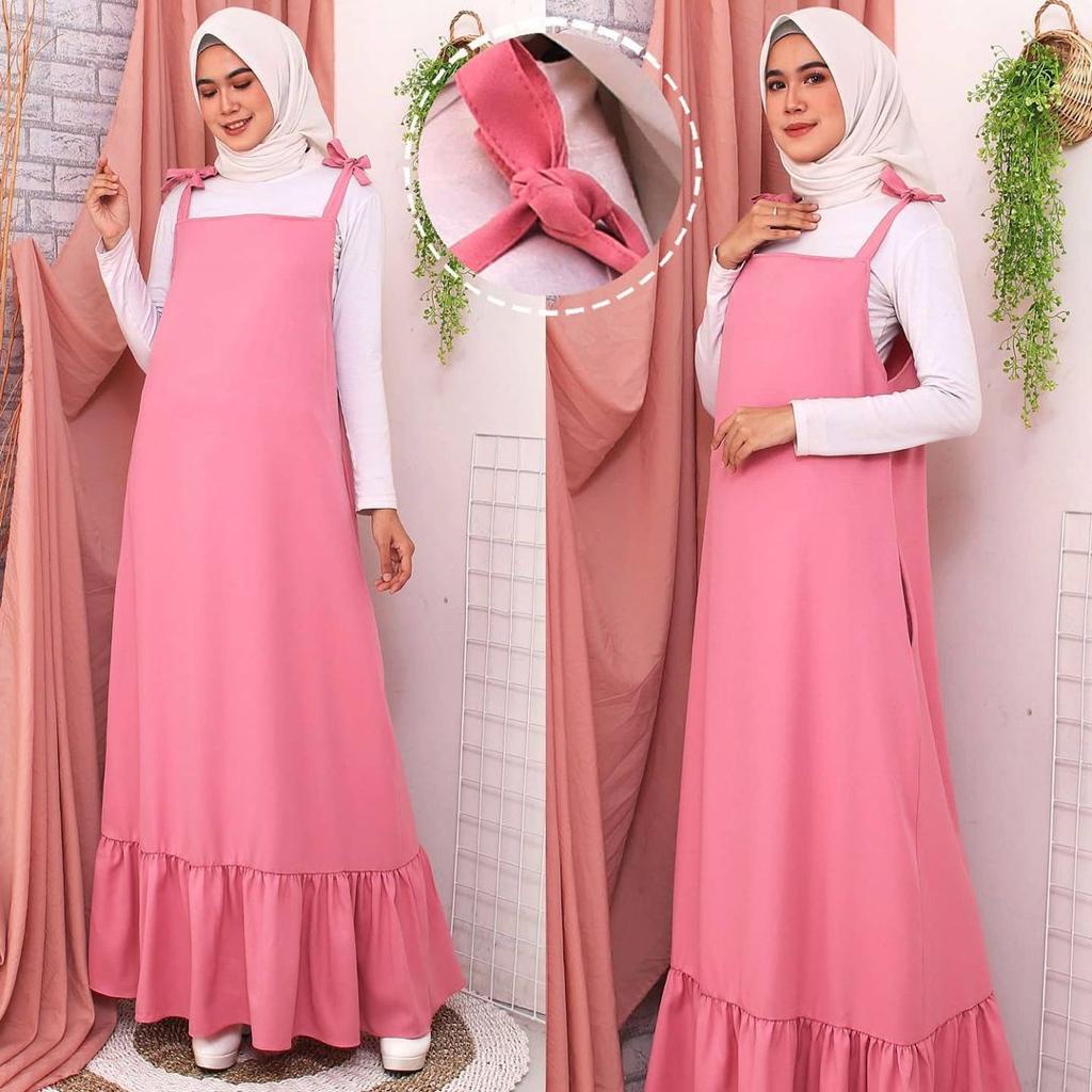 OVERALL ROK REMPEL WANITA MOSCREPE