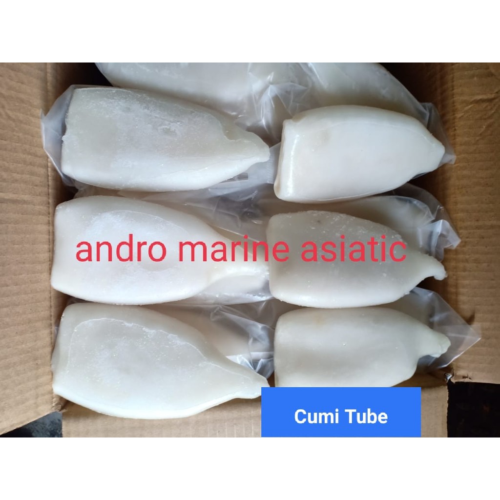 

cumi tube kupas bersih frozen @1000gr