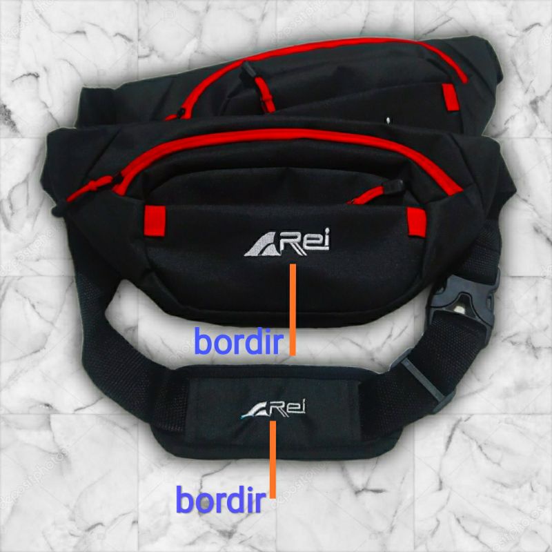 tas selempang pria / Waistbag pria gaul