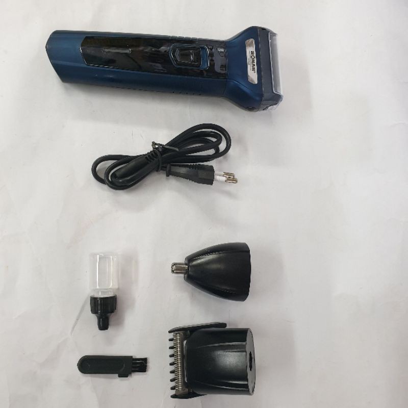 Cukuran rambut sonar 3in1 clipper shaver dan bulu hidung sn-6020 alat cukur kumis janggot murah