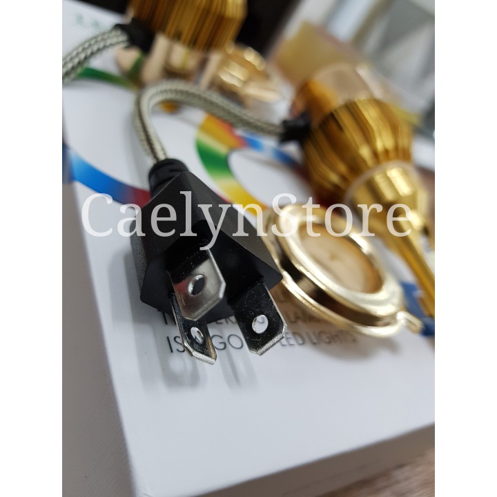 TURBO LED C6 GOLD H4 FREE 1SET LAMPU SENJA T10