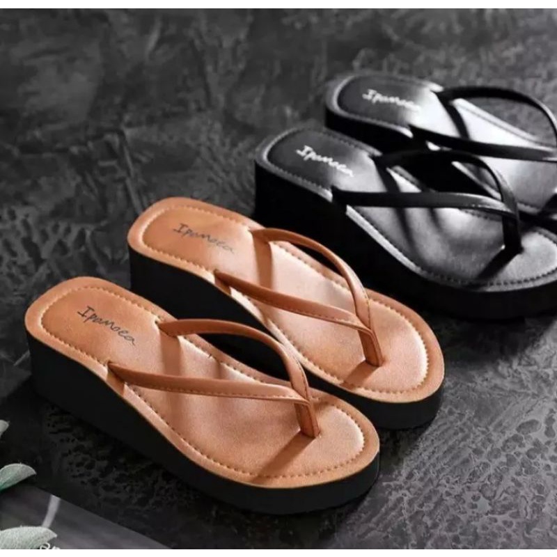 SANDAL WANITA WEDGES SIMPLE HELEN SAHIRA