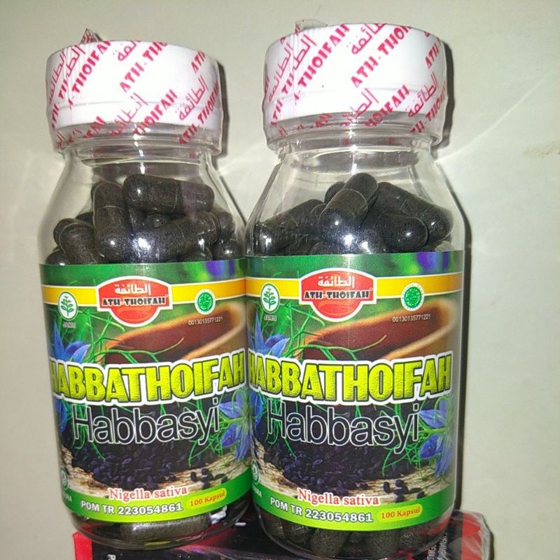 

habbathoifah habbasy 100 kapsul nigella sativa original