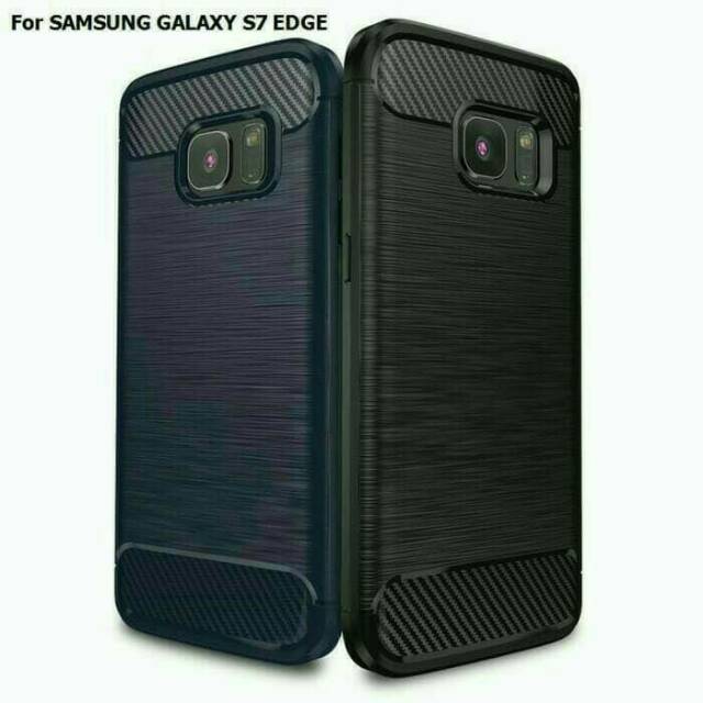 Samsung S7 edge Slim Fit Carbon