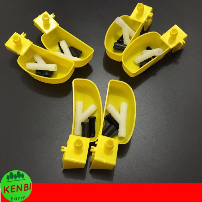 Nipple Nipel PUYUH P1 mangkok lepekkan Tempat Minum puyuh Drinker KENBI_123-2