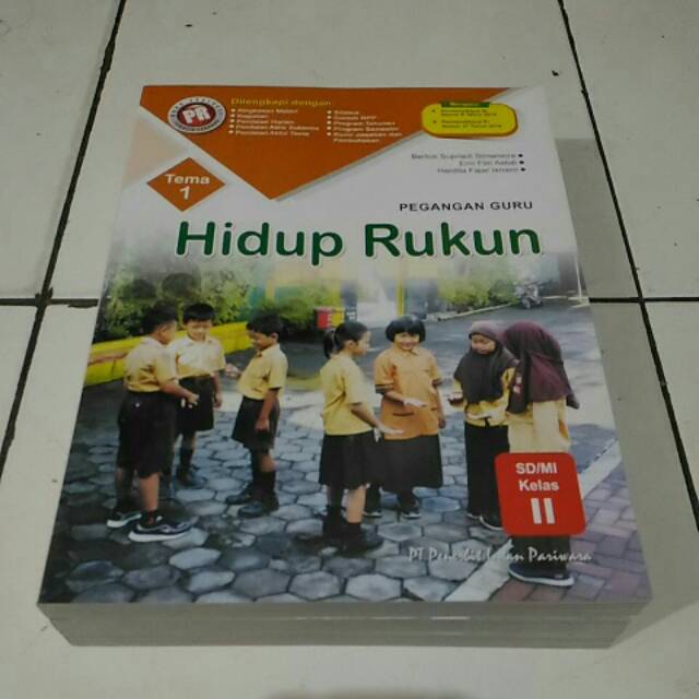 Buku PR PG kelas 2, Tema 1